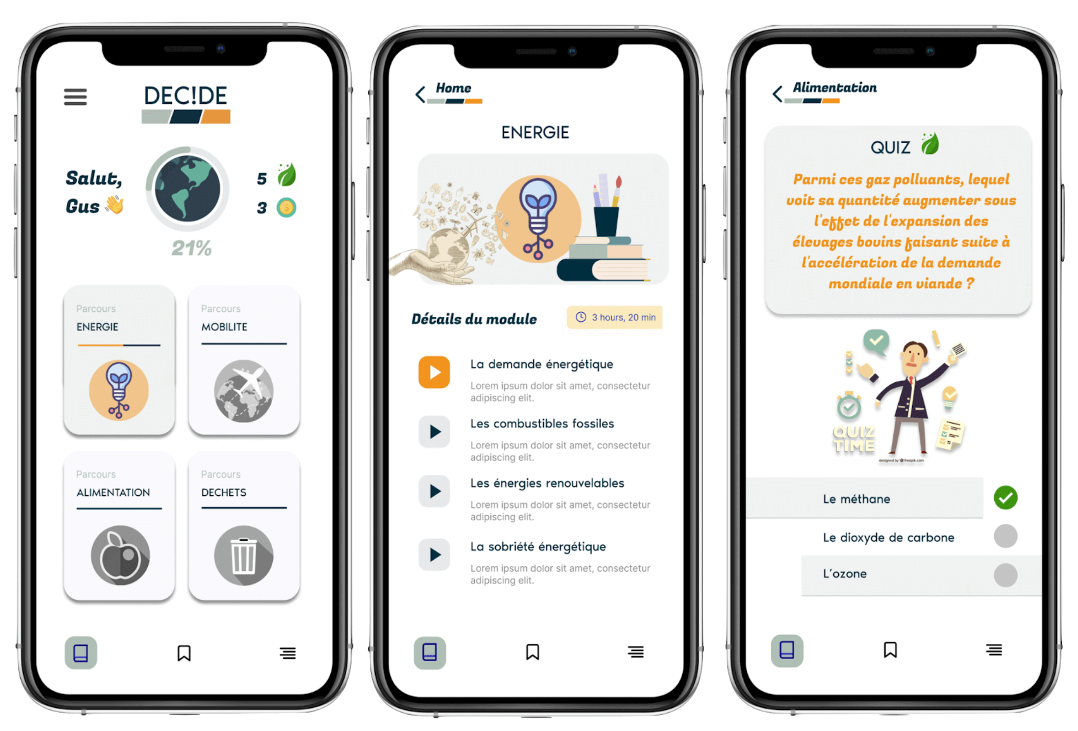 DEC!DE - Prototype de plateforme éducative écologique